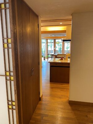 和室からキッチン