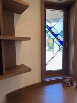 書斎ステンドグラス